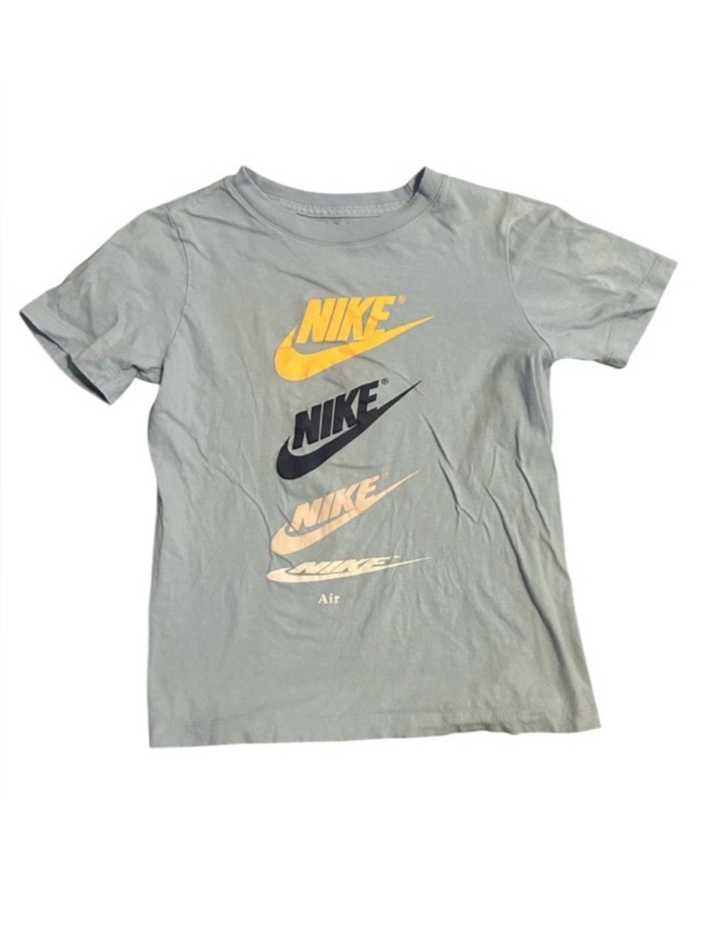 Nike Blue Tee with Logos